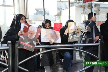 راهپیمایی وداع با سردار سلیمانی