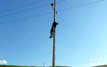  مرگ سارق نگون بخت سیم برق حین ارتکاب سرقت