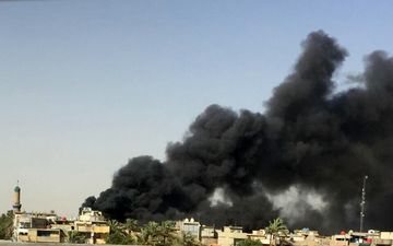  آتش سوزی در انبار محل نگهداری آرای انتخابات عراق
