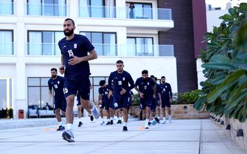 تمرین سبک ملی‌پوشان فوتبال ایران 