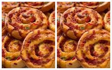 طرز تهیه پیتزا حلزونی؛ اسنک خوشمزه و ترد با سس مخصوص خانگی