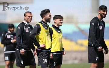 گزارش تمرین پرسپولیس قبل از دیدار با پدیده