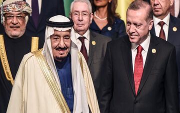 اردوغان و ملک سلمان تلفنی گفت وگو کردند
