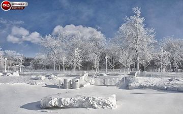  تصاویر دیدنی از یخ زدن آبشار نیاگارا 