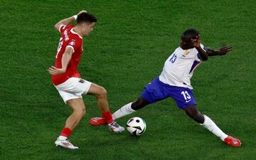 خلاصه بازی اتریش 0 - فرانسه 1 + ویدئو