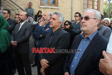 گزارش تصویری از تشیع پیکر سید ضیاءالدین دری