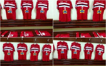  رختکن پرسپولیس پیش از شروع دیدار مقابل الهلال+عکس