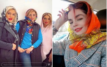 خودنمایی سپیده خداوردی با موهای بلوند !