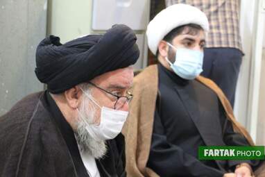 مراسم درگذشت والده مکرمه حجت‌الاسلام  رئیس سازمان گسترش اقتصاد مقاومتی 