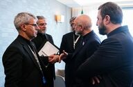 هیئت ایرانی در اعتراض به تهدیدات ترامپ محل مذاکره را ترک کرد!