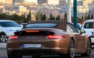 مرد پورشه‌ سوار در خیابان فرشته تهران ربوده شد