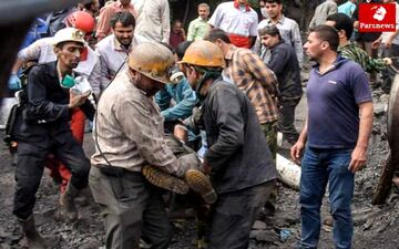 اجساد کشف شده حادثه معدن به پزشکی قانونی منتقل نشده است