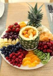 میوه آرایی شب یلدا برای عروس