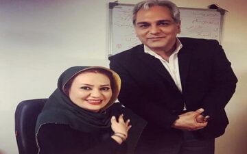 مهران مدیری در جشن تولد هدی ایزدی نویسنده دورهمی/عکس