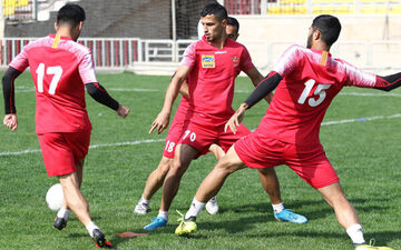 گزارش تمرین امروز پرسپولیسی ها