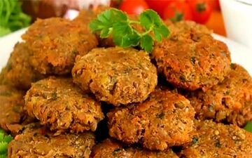کوکو عدس خوشمزه و مجلسی به روش سنتی ترکیه ای + طرز تهیه