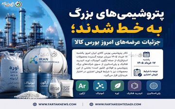 روز پرعرضه تالار پتروشیمی بورس کالا؛ غول‌های پتروشیمی و فولادی به میدان آمدند