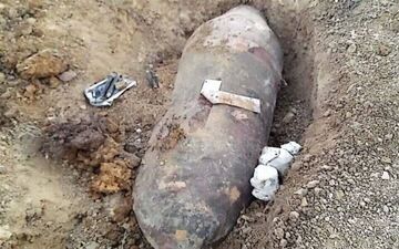 انفجار کنترل‌شده مهمات عمل‌نکرده در بندرلنگه 