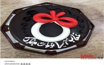 کیک تولد عقاب آسیا (عکس)