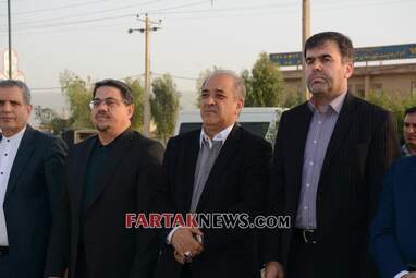 کلنگ زنی مجتمع فرهنگی ورزشی سرپل ذهاب توسط بانک شهر