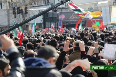 راهپیمایی وداع با سردار سلیمانی