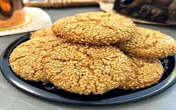 آموزش  کوکی ارده خوشمزه و مقوی!