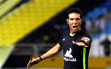 داور باتجربه، قاضی آخرین بازی نیم فصل پرسپولیس