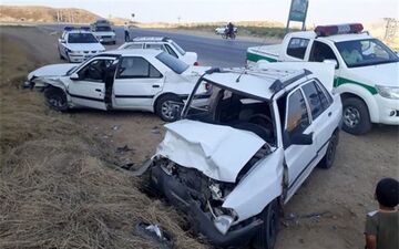 تصادف در جاده اقلید-یاسوج ۲ کشته داشت