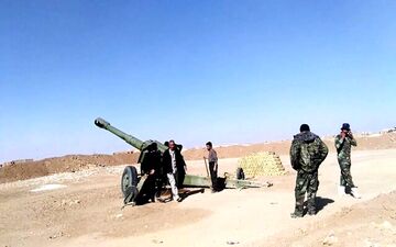 حمله حشد شعبی عراق به مقرهای داعش در سوریه