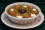 طرز تهیه  آش گندم یزد !