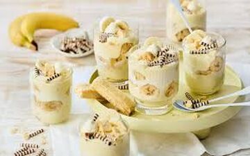 طرزتهیه پودینگ موز خوشمزه!