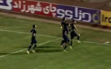 گل اول چادرملو به هوادار توسط یحیی زاده + ویدئو