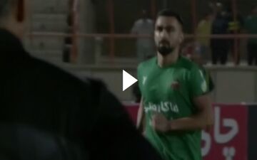 گل اول شمس آذر به چادرملو توسط آزاده + ویدئو