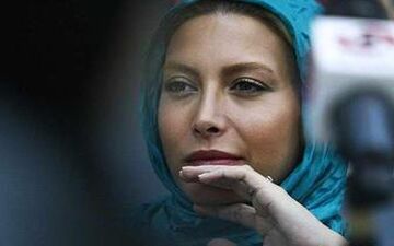  «فریبا نادری» در کنار برادرش/ عکس