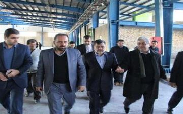 بازدید سرزده استاندار قزوین از شهرک صنعتی کاسپین