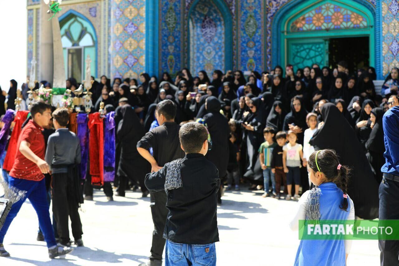 اختصاصی/ گزارش تصویری از مراسم تاسوعای حسینی در شهر علویجه اصفهان