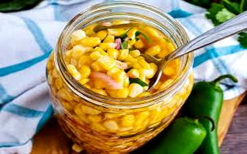 طرز تهیه ترشی ذرت | ترشی خانگی