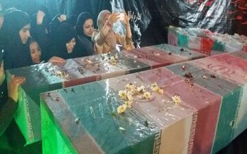 شهرستان قدس میزبان ۲ شهید گمنام در لیالی قدر