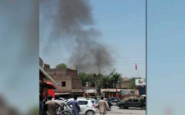  سقوط جنگنده در پیشاور پاکستان دو کشته برجا گذاشت