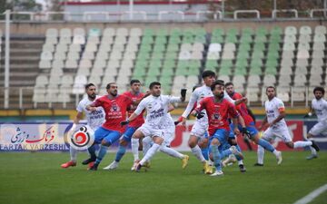 گزارش تصویری دیدار هوادار و نساجی