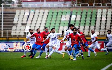 گزارش تصویری دیدار هوادار و نساجی