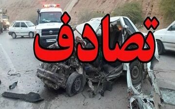 ۲ کشته و یک مصدوم در سانحه رانندگی محور قدیم ساوه – سلفچگان