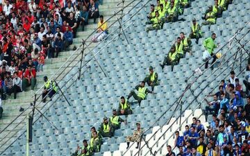 کنترل تماشاگران دربی به سبک لیگ برتر انگلیس