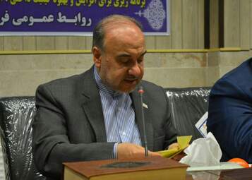 حضور وزیر ورزش و جوانان در ستاد بازسازی مناطق زلزله زده کرمانشاه 