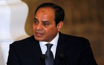 السیسی: مصر برای حل سیاسی بحران لیبی تلاش می‌کند