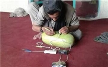 بمب‌گذاری در هندوانه سلاح جدید طالبان
