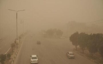  گردوخاک عراق و عربستان، فردا به ایران می رسد