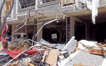 انفجار مرگبار در ازمیر ترکیه جان 4 نفر را گرفت + ویدئو وحشتناک