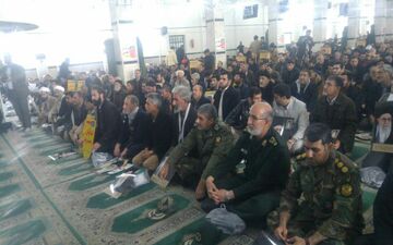 مراسم یوم الله ۹ دی کرمانشاه با حضور اقشار مختلف به روایت تصویر