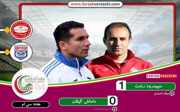 سرخ‌پوشان دربی گیلان را پیروز شدند/بازگشت سپیدرود به جدول با کاپیتان سابق